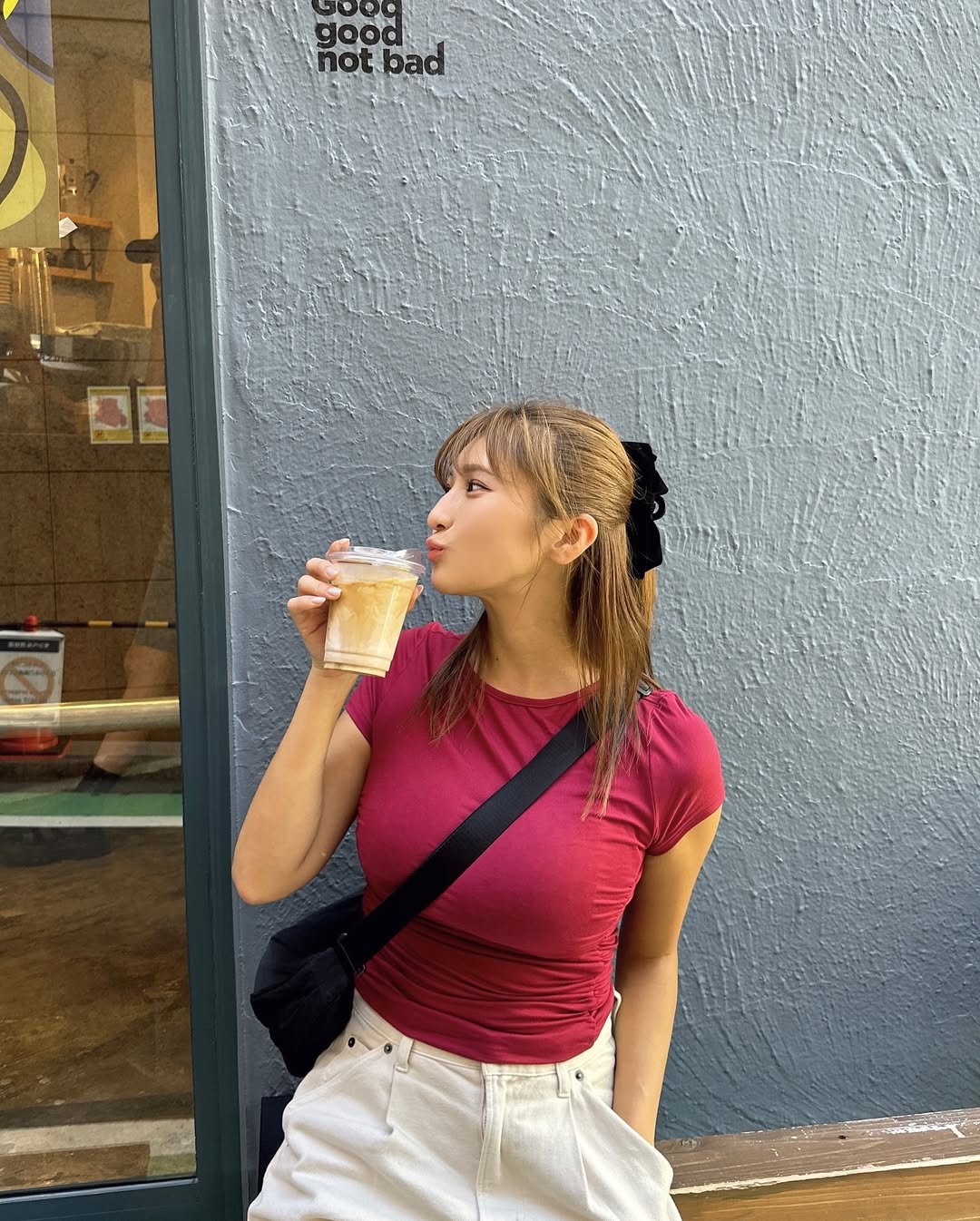 【正妹】三田悠贵日系美女午后咖啡打卡，比任何外在的华丽更持久！