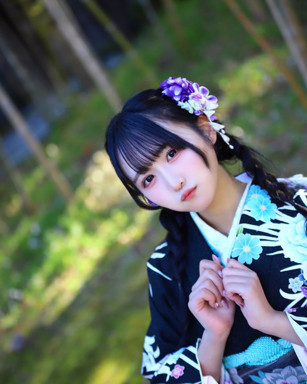 【正妹】本多もか和服与闺蜜合照，网友们纷纷点赞！