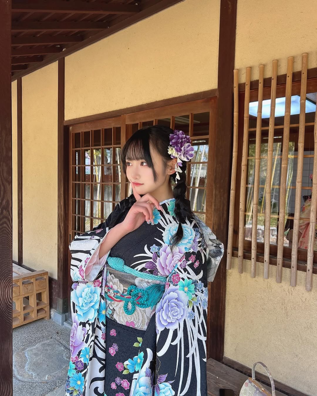 【正妹】本多もか和服与闺蜜合照，网友们纷纷点赞！