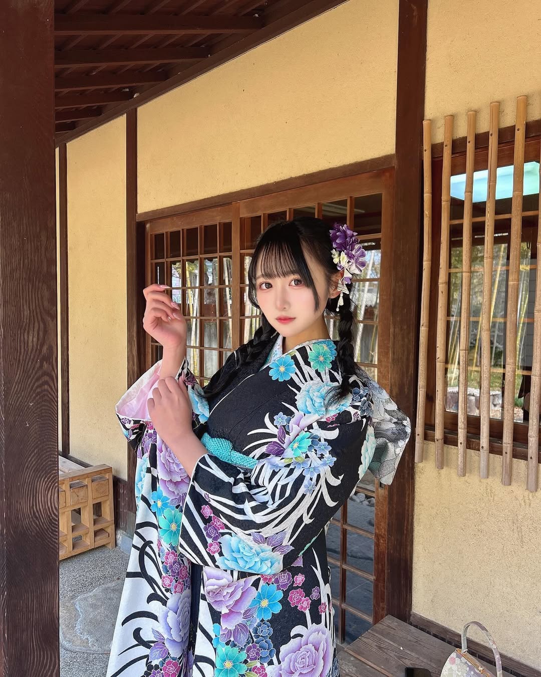 【正妹】本多もか和服与闺蜜合照，网友们纷纷点赞！