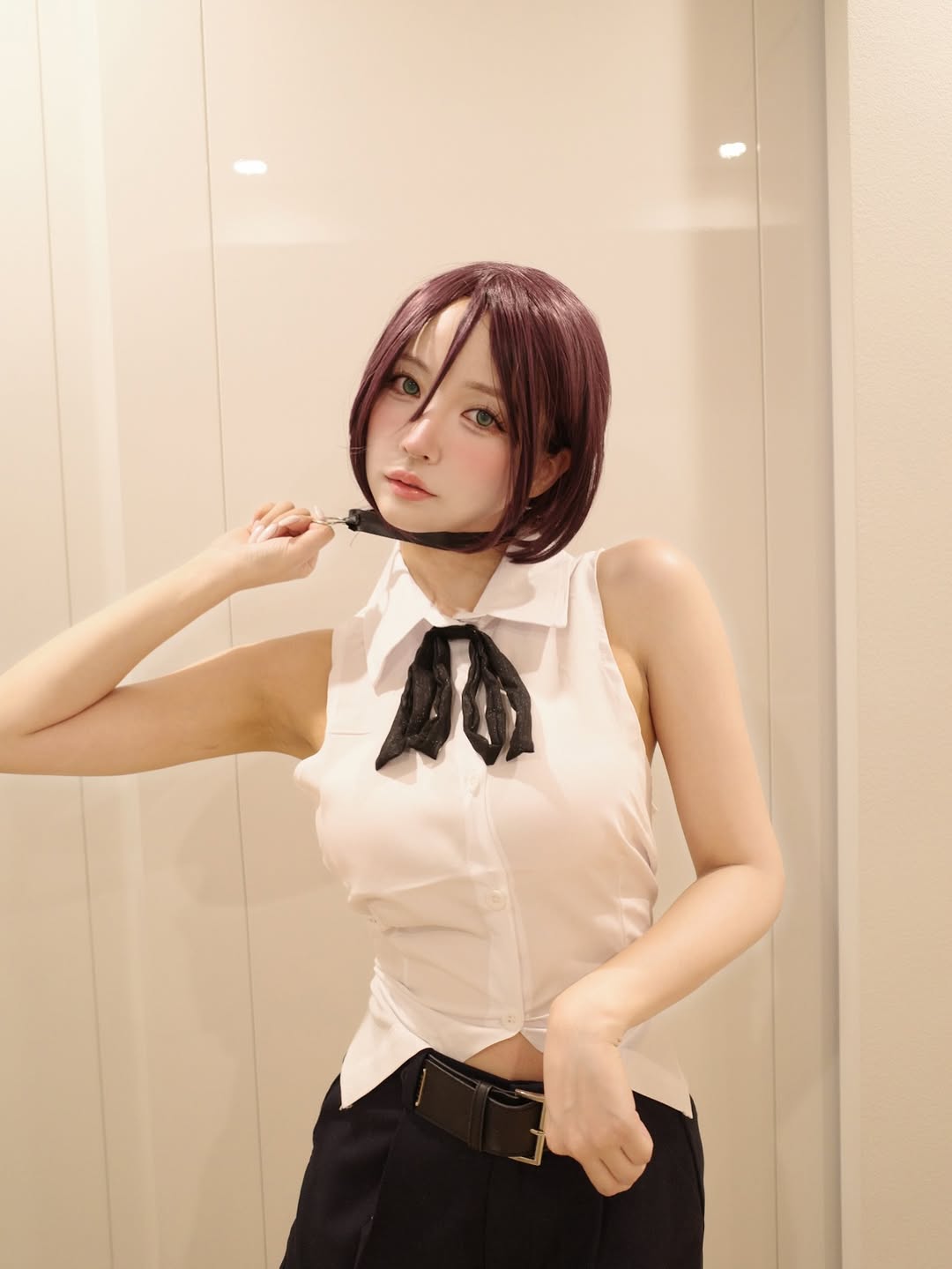 【正妹】三上悠亚Cosplay蕾塞Reze，童话般的梦幻再现！