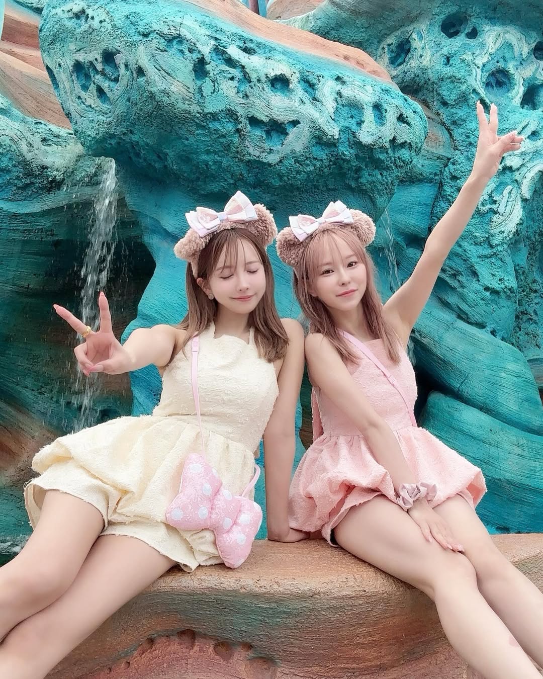 【正妹】三上悠亚东京迪士尼打卡美照，让人驻足观望的温暖气场！