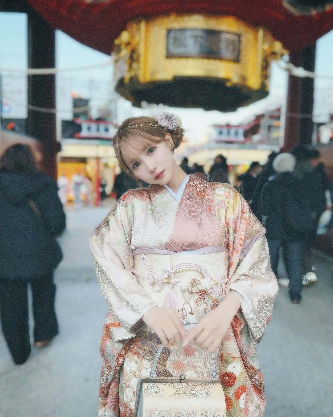 【正妹】三上悠亚和服太可爱了，气质自然流露与自信表达课！