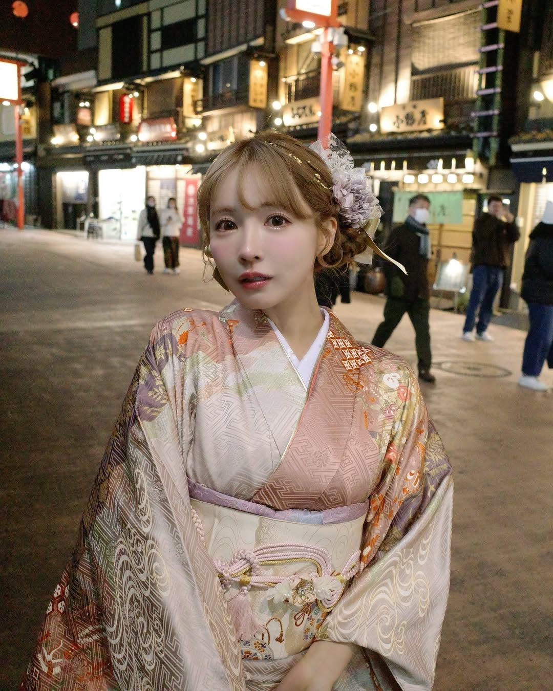 【正妹】三上悠亚和服太可爱了，气质自然流露与自信表达课！