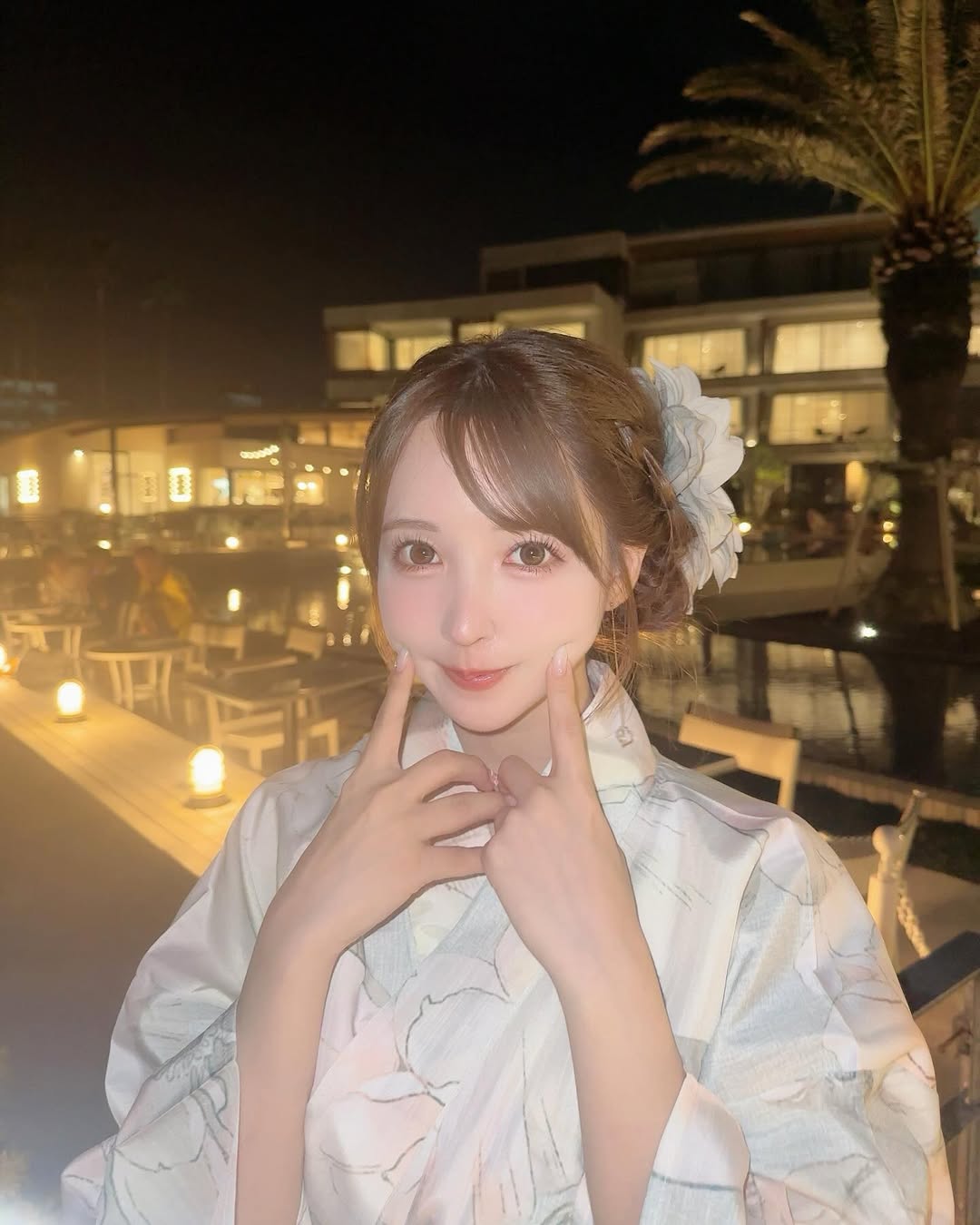 【正妹】三上悠亚夜景浴衣与美女合照，夏日回忆的第一轮！