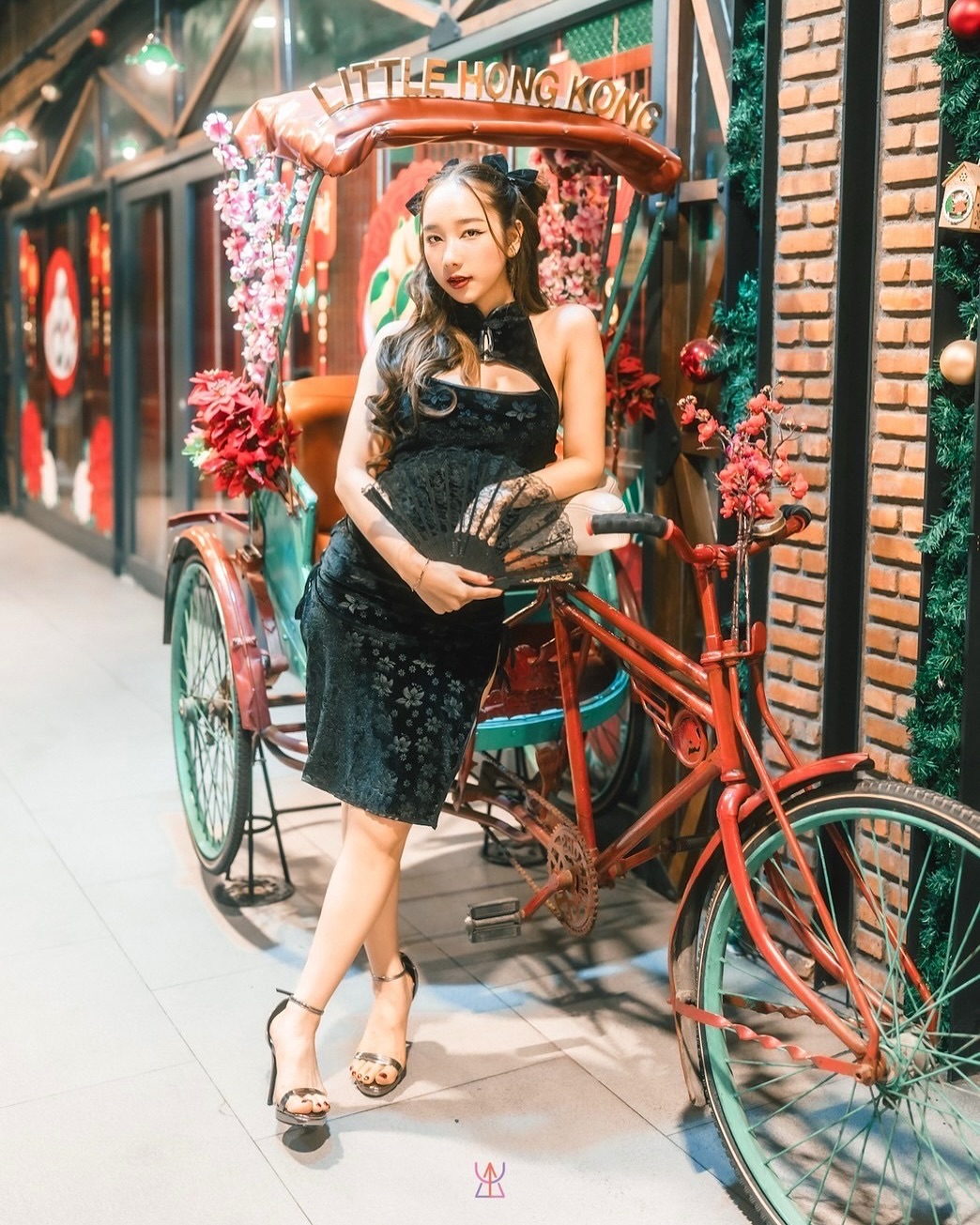 【正妹】kalyanat.ss古典旗袍黄包车写真，性感既随性又不失格调！