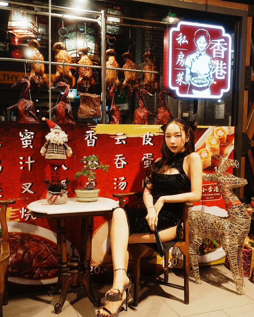 【正妹】kalyanat.ss古典旗袍黄包车写真，性感既随性又不失格调！