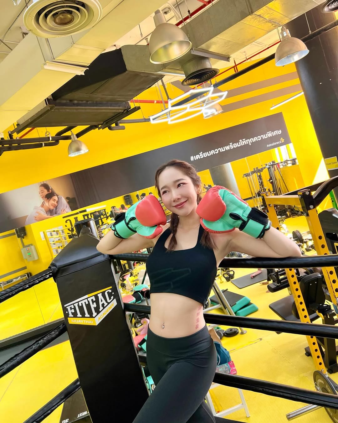 【正妹】kalyanat.ss擂台上女拳击手,把动感与审美演绎到极致!