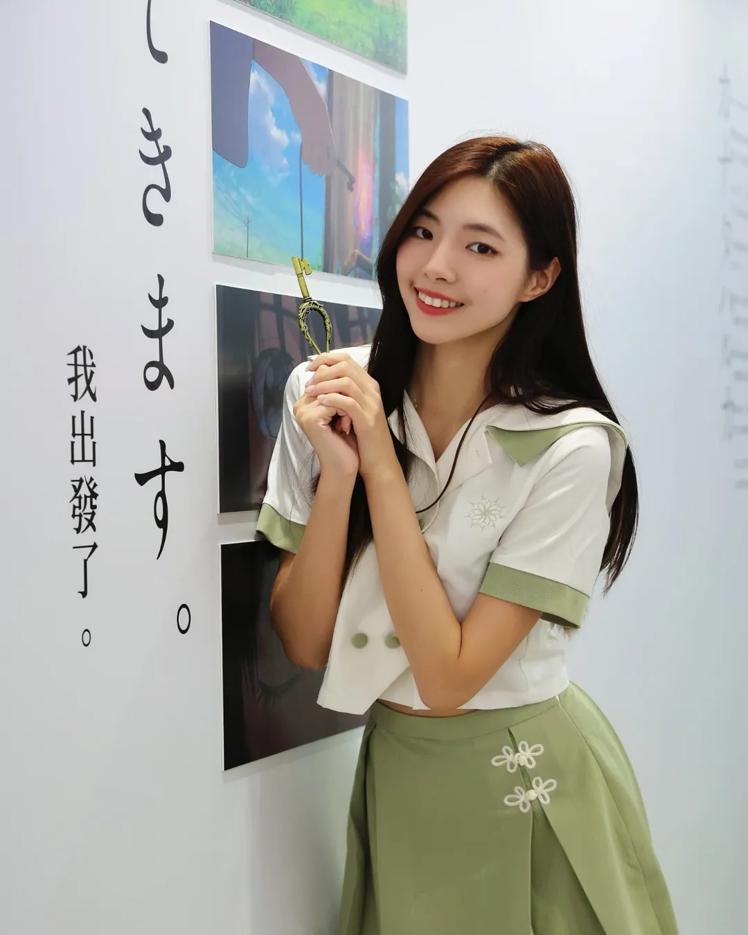 【正妹】溜溜JK制服游画展美照，少女的俏皮与纯真！