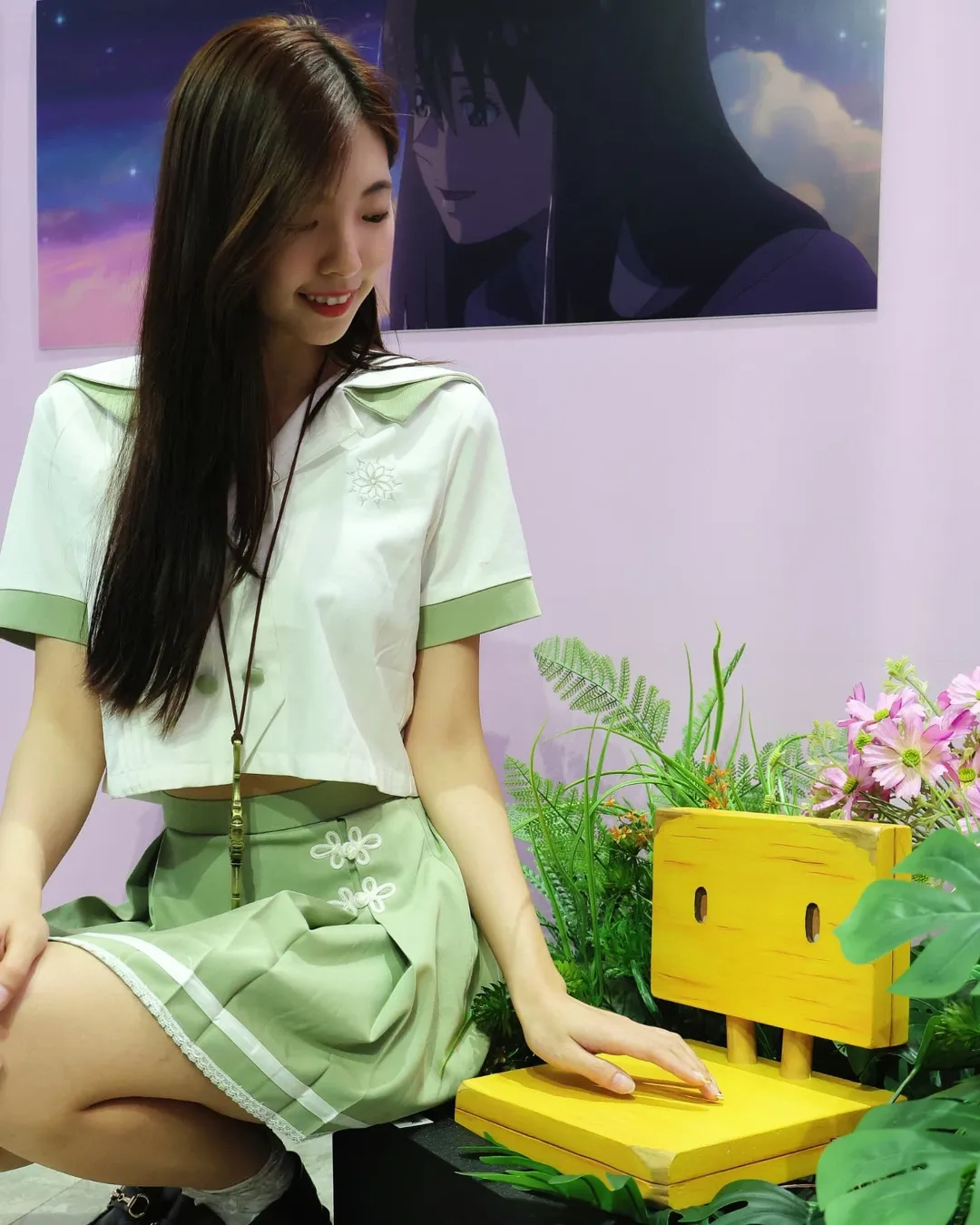 【正妹】溜溜JK制服游画展美照，少女的俏皮与纯真！