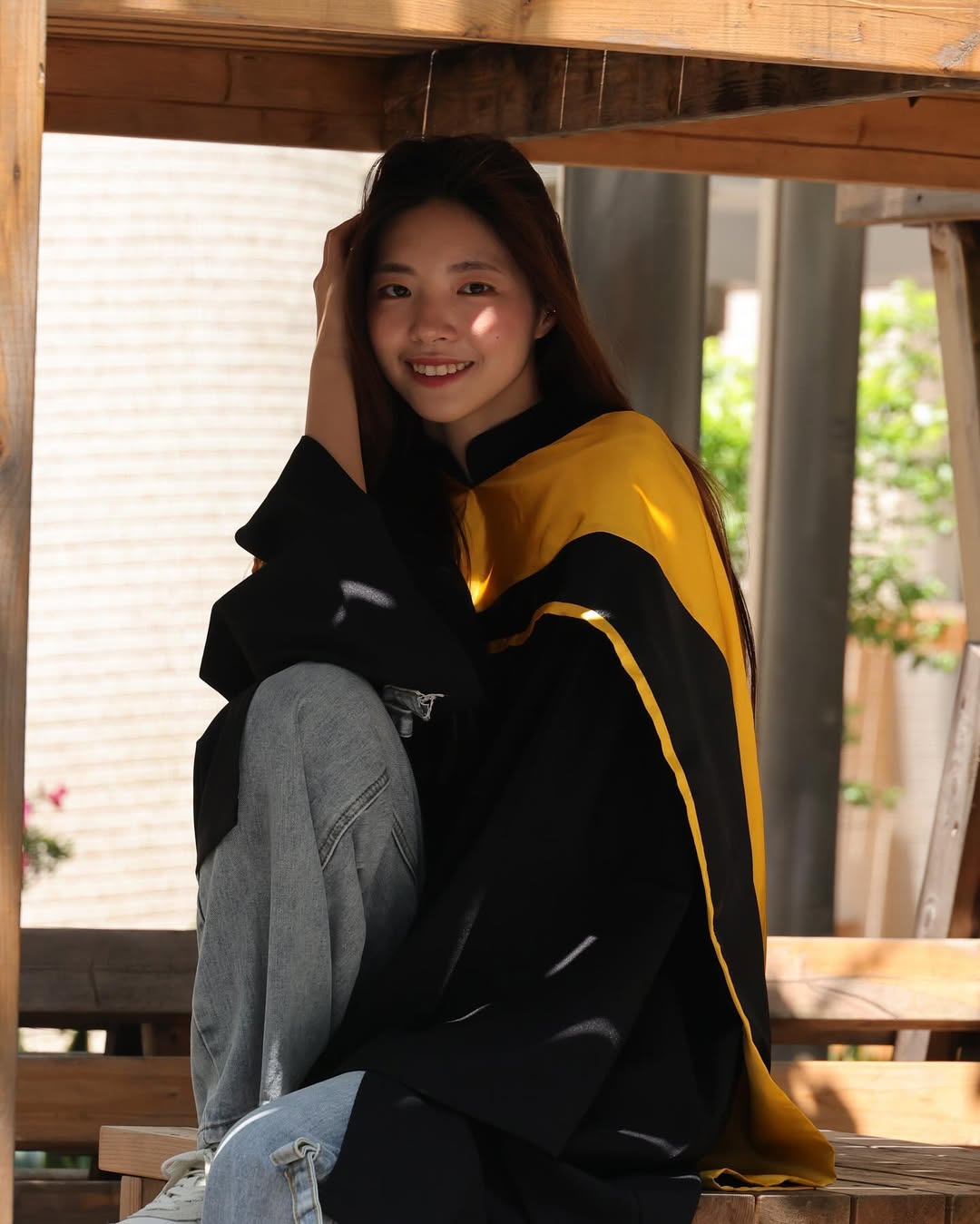 【正妹】溜溜毕业照超美，魅力不止于表象的美丽！