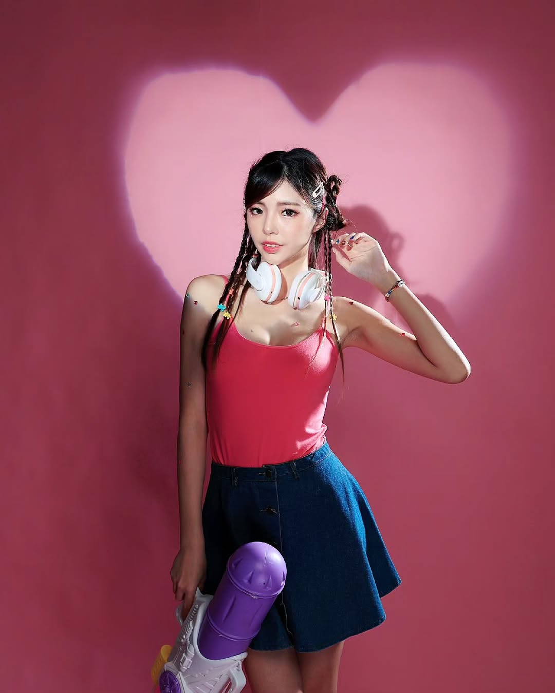 【正妹】溜溜旱冰少女写真,令人着迷的少女甜美!