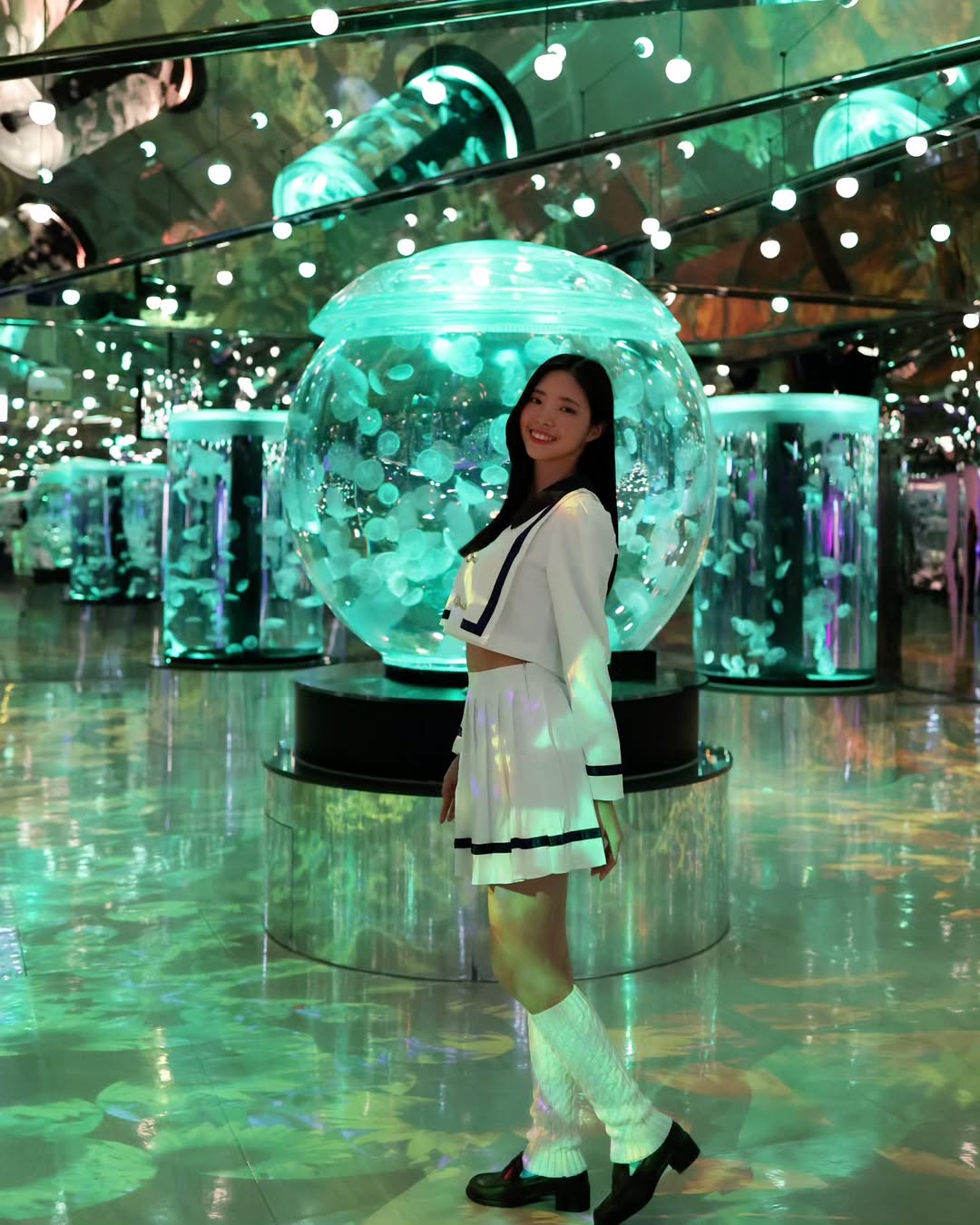 【正妹】溜溜逛海洋公园美照一，从容与自信打动人心的美！
