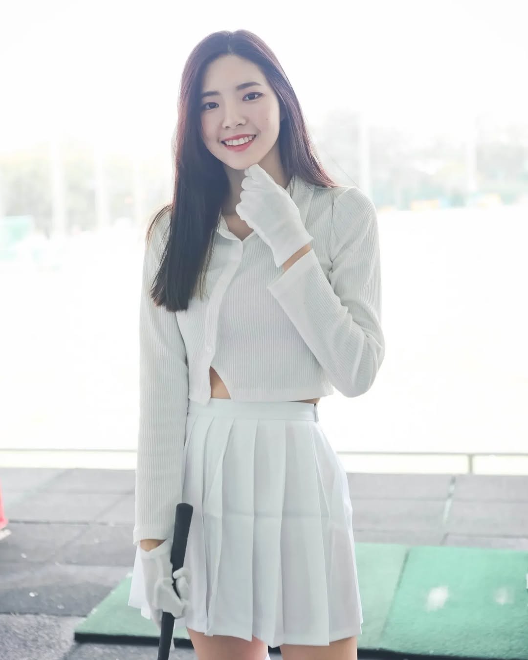 【正妹】溜溜打高尔夫球美照，难以忽视的独特魅力！