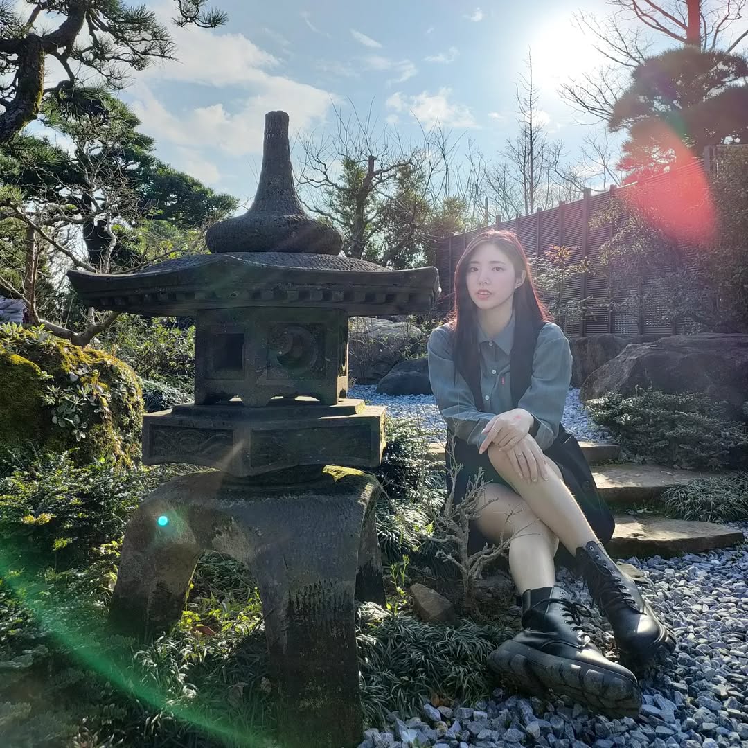 【正妹】溜溜园林中美好瞬间，一张照片引发的温暖回响！