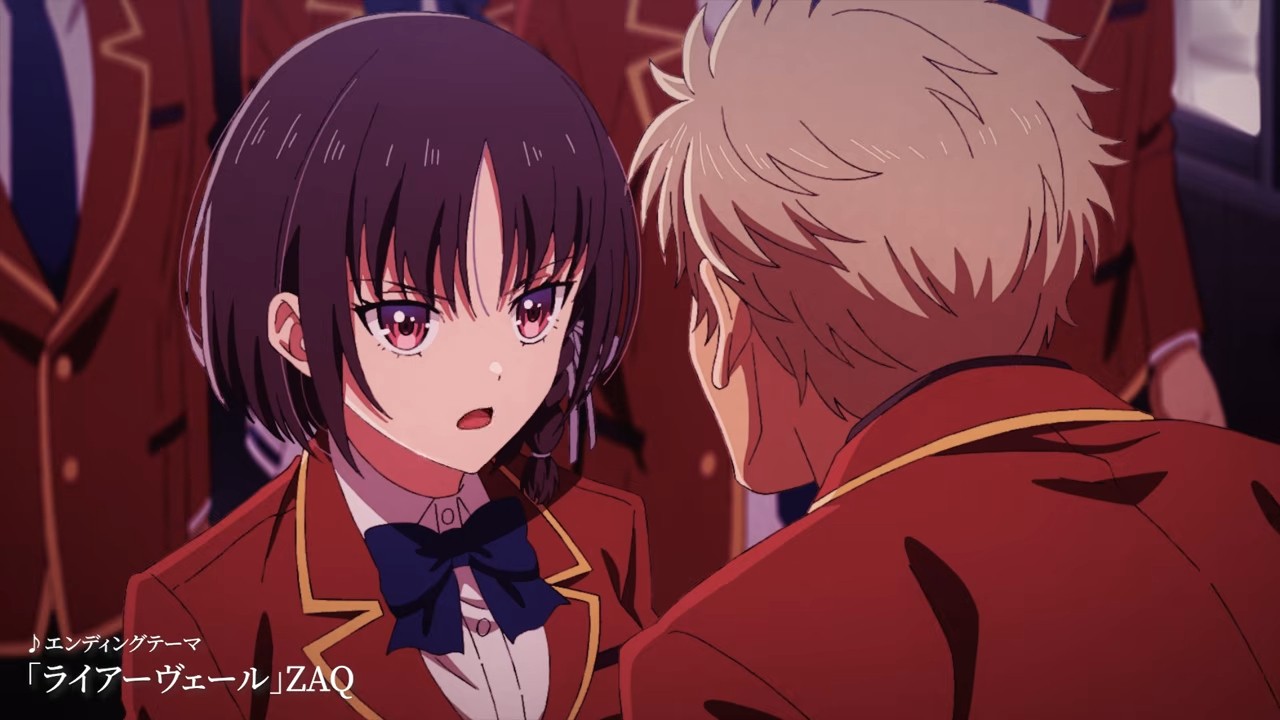 动画《欢迎来到实力至上主义的教室》第四季4月开播！