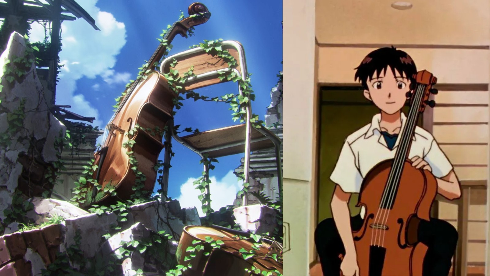 《新世纪福音战士》动画新作预告曝光废墟浮现乐器、课桌椅！