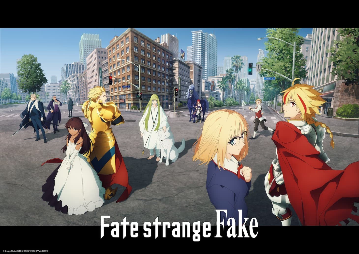 动画《Fate/strange Fake》2026年1月播映主视觉公开！
